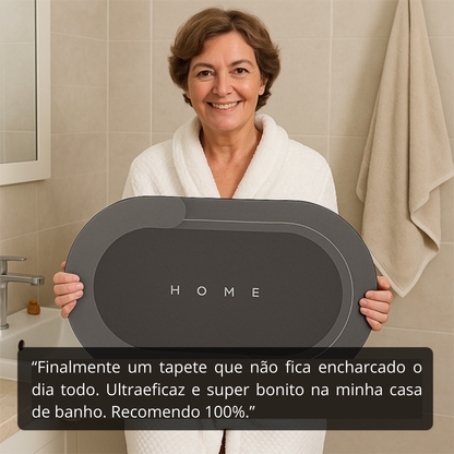 Caluvas - Tapete antiderrapante ultra absorvente