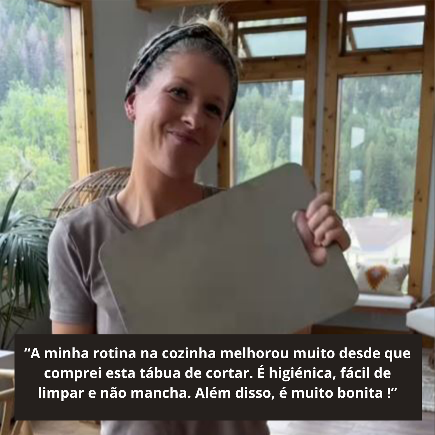 CALUVAS™ - Tábua de cortar em titânio