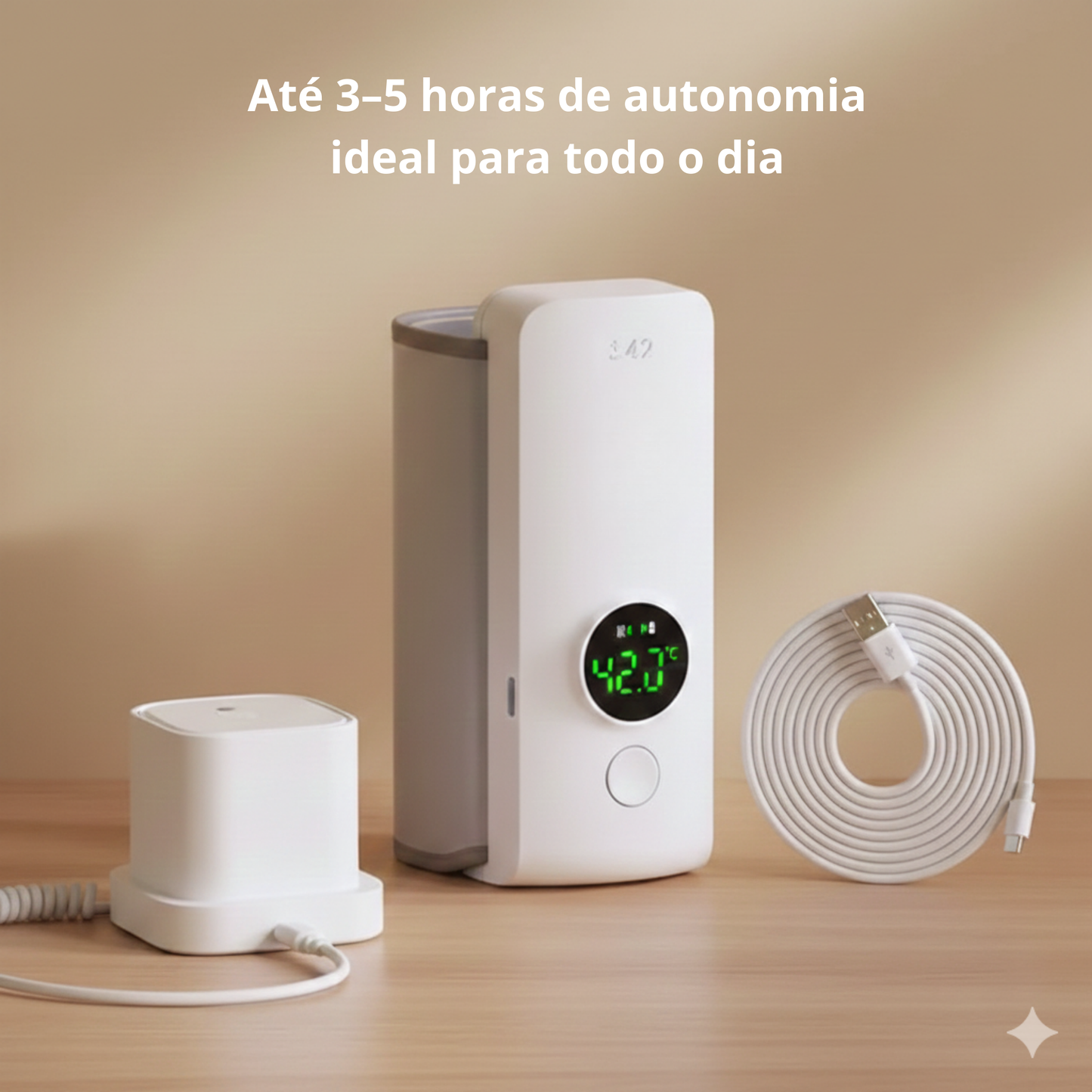 Aquecedores de biberões portáteis