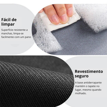 Caluvas - Tapete antiderrapante ultra absorvente